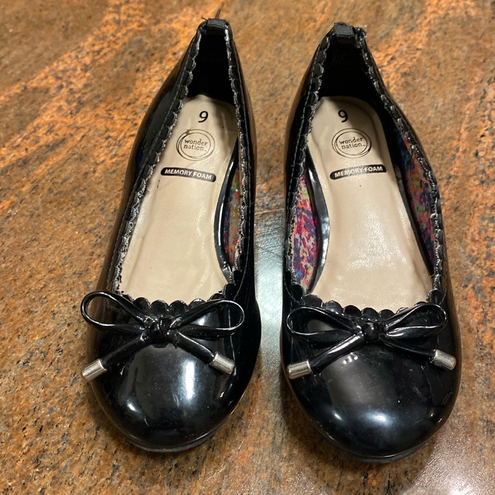 3 for $ 15 Wonder Nation Girls Bow Dress Pump Shoe